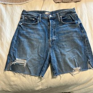 Mother Jean shorts